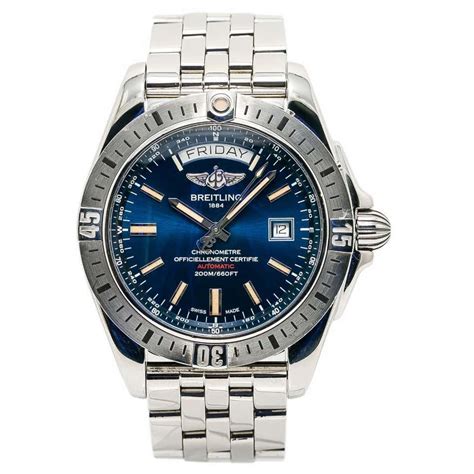 breitling galactic stainless steel men's watch|Breitling Galactic .